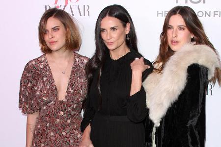 Tallulah Willis, Demi Moore und Rumer Willis (v.l.n.r.) Tallulah Willis, Demi Moore und Rumer Willis (v.l.n.r.)