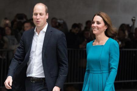 Prinz William und Herzogin Kate in London