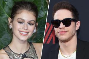 Kaia Gerber und Pete Davidson knutschen am Pool