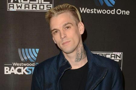 Aaron Carter, hier auf einem Event in Los Angeles, liegt derzeit offenbar im Krankenhaus