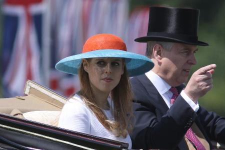 Prinzessin Beatrice und Prinz Andrew im Jahr 2015