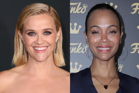 Reese Witherspoon und Zoe Saldana arbeiten gemeinsam an der limitierten Serie Reese Witherspoon und Zoe Saldana arbeiten gemeinsam an der limitierten Serie