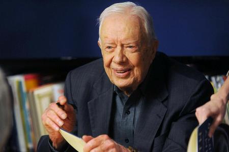 Jimmy Carter befindet sich derzeit im Krankenhaus
