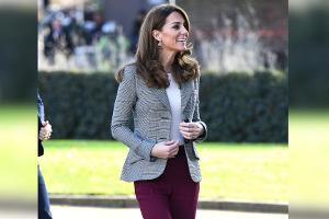 Herzogin Kate: Mit diesem Karo-Blazer liegt sie voll im Trend