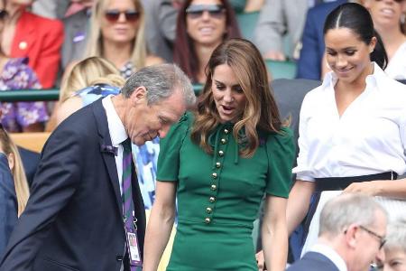 Die Herzoginnen Kate und Meghan gemeinsam in Wimbledon