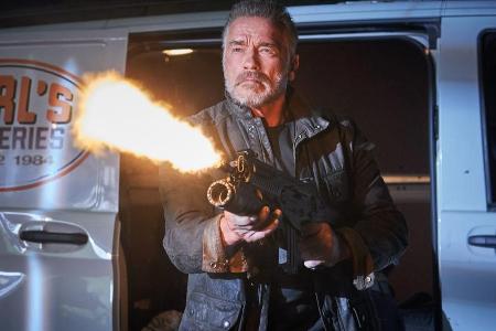 Arnold Schwarzenegger als T-800 in Arnold Schwarzenegger als T-800 in