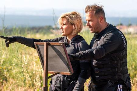 Willi Herren und Frau Jasmin bei der ersten Challenge 