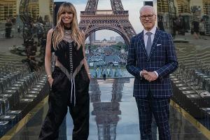 Heidi Klum und Tim Gunn haben bereits in Paris für "Making The Cut" gedreht