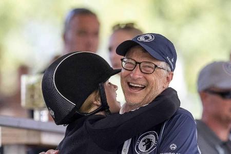 Bill Gates' Tochter Jennifer belegte den fünften Platz beim Bill Gates' Tochter Jennifer belegte den fünften Platz beim