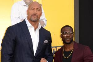 Kollegen und Freunde: Dwayne Johnson (l.) und Kevin Hart