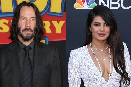 Keanu Reeves und Priyanka Chopra stehen unter anderem auf der 