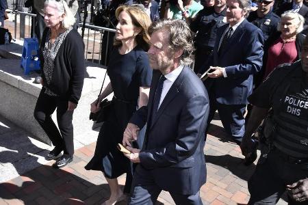 Felicity Huffman erschien mit ihrem Ehemann William H. Macy