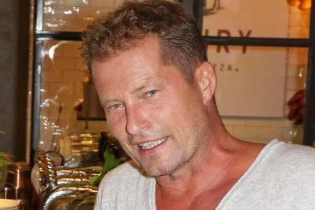 Til Schweiger bei der Eröffnung seiner Pizzeria 