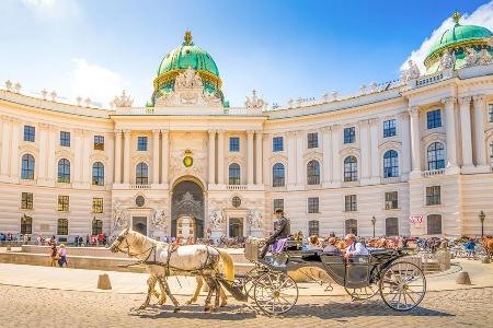 Die Hofburg gehört zu den Highlight in Wien
