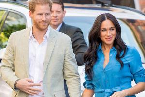 Herzogin Meghan: Dieses blaue Kleid trug sie schon einmal