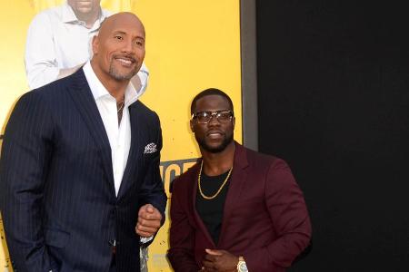 Dwayne Johnson und Kevin Hart standen schon mehrmals gemeinsam vor der Kamera