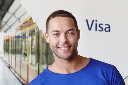 Andrej Mangold auf dem Visa-Event in Hamburg