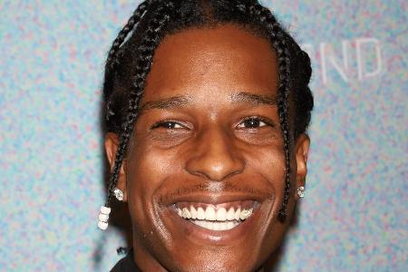 ASAP Rocky bei einem Auftritt in New York City