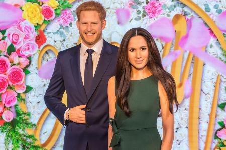 Die Wachsfiguren von Prinz Harry und Herzogin Meghan wurden getrennt