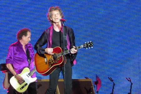 Aktuell auf Tour: Mick Jagger und die Rolling Stones