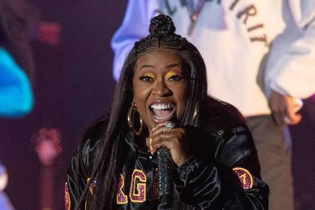 Missy Elliott während eines Auftritts in Virginia Beach