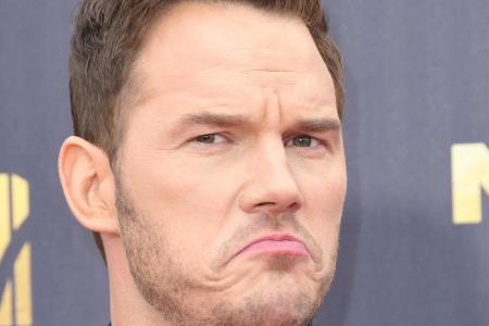 Chris Pratt kann auch unter Schmerzen lachen Chris Pratt kann auch unter Schmerzen lachen