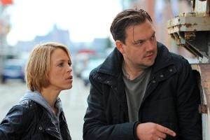 "Polizeiruf 110: Einer von uns": Kommissarin Katrin König (Anneke Kim Sarnau) und Kommissar Alexander Bukow (Charly Hübner)