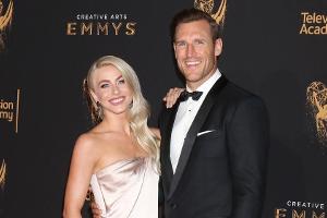 Julianne Hough mit ihrem Ehemann Brooks Laich