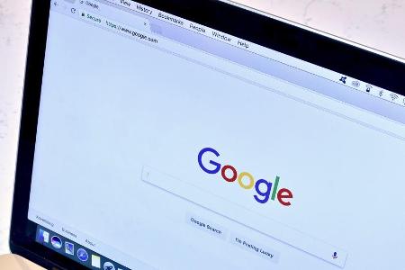 Google Chrome auf einem Macbook Google Chrome auf einem Macbook