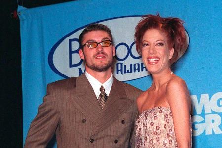 Brian Austin Green und Tori Spelling im Jahr 1998