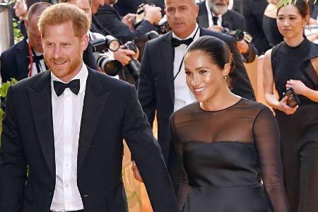 Harry und Meghan bei der Premiere von 