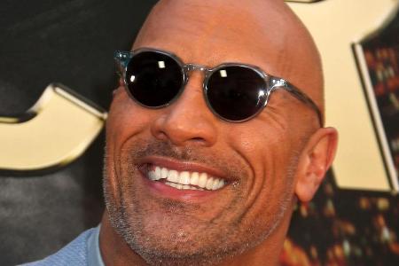 Hat gerade gut lachen: Schauspieler Dwayne Johnson