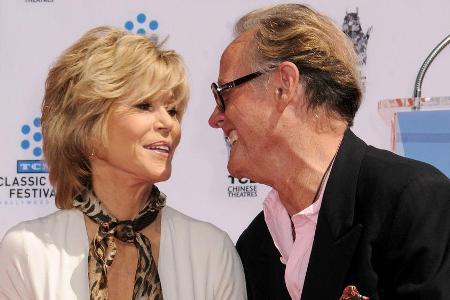 Die Geschwister Jane und Peter Fonda im Jahr 2013