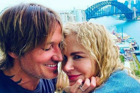 Nicole Kidman mit Keith Urban in Sydney