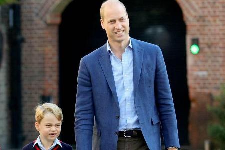 Prinz George (li.) was er sich zu Weihnachten wünscht Prinz George (li.) was er sich zu Weihnachten wünscht