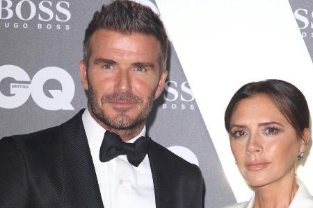 David und Victoria Beckham bei einem Auftritt in London