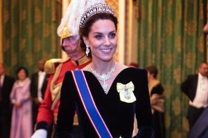 Herzogin Kate bezaubert auf Diplomaten-Party mit Tiara von Diana