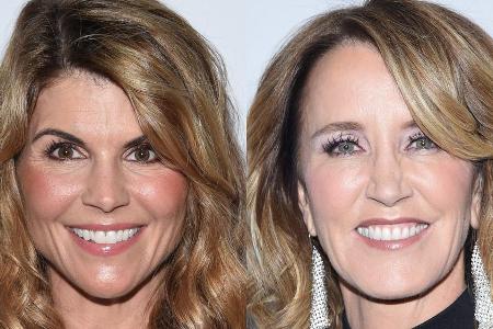 Lori Loughlin (l.) und Felicity Huffman sind in den Bestechungsskandal verwickelt