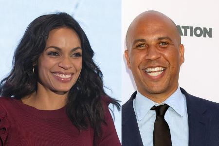 Schauspielerin Rosario Dawson und US-Senator Cory Booker sind ein Paar