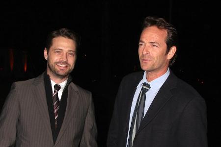 Jason Priestley (l.) und Luke Perry kannsten sich fast 30 Jahre