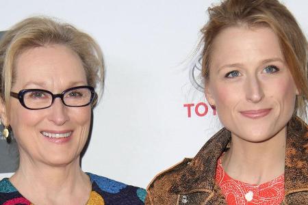 Die Ähnlichkeit ist kaum zu übersehen: Meryl Streep und ihre 35-jährige Tochter Mary Willa 