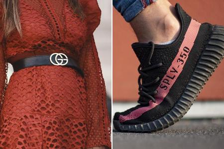 Gucci oder doch lieber Sneaker von Kanye Wests Label Yeezy? Was mögen die Deutschen lieber?