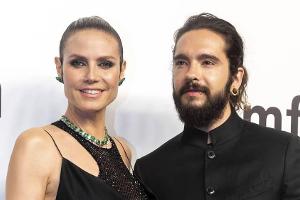 Heidi Klum und Tom Kaulitz: Arm in Arm und fast ganz in Schwarz