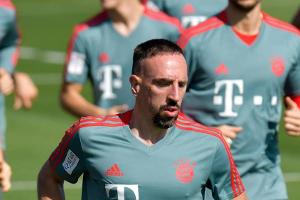 FC Bayern München reagiert auf den Ausraster von Franck Ribéry