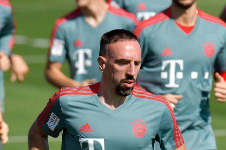 Franck Ribéry im Trainingslager in Doha