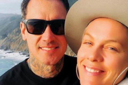 Carey Hart und Pink an ihrem 13. Hochzeitstag Carey Hart und Pink an ihrem 13. Hochzeitstag