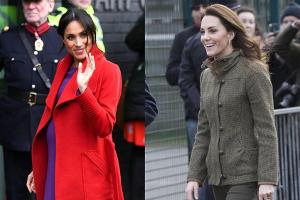 Herzogin Meghan vs. Herzogin Kate: Modisches Kontrastprogramm