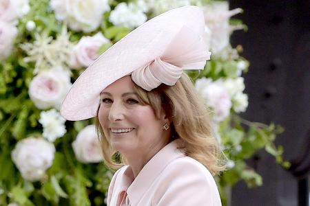 Carole Middleton bei der Hochzeit ihrer Tochter Pippa im Mai 2017