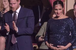Schmuck von Diana und Glitzer-Robe: Meghan glänzt in London