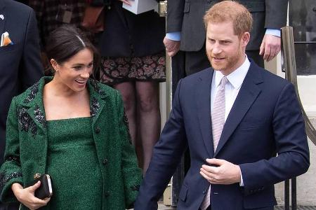 Freuen sich über die Unterstürzung: Herzogin Meghan und Prinz Harry